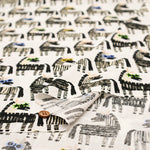 Cotton Broad Fabric - Playful Zebra - nomura tailor
