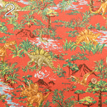 Cotton Broad Fabric - Vintage Dinosaur - nomura tailor