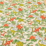 Cotton Broad Fabric - Vintage Dinosaur - nomura tailor