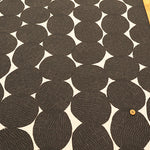 C/L Canvas Print Fabric - Striped Dot - nomura tailor