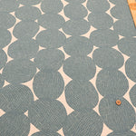 C/L Canvas Print Fabric - Striped Dot - nomura tailor