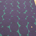 C/L Canvas Print Fabric - Striped Dot - nomura tailor