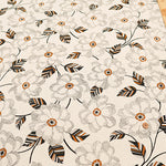 C/L Canvas Print Fabric - Peony - nomura tailor