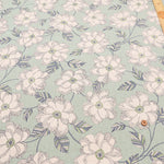 C/L Canvas Print Fabric - Peony - nomura tailor