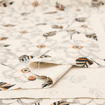 C/L Canvas Print Fabric - Peony - nomura tailor