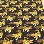 Cotton Scare Printed Fabric - Tiger Tora - nomura tailor