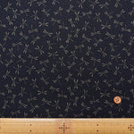 Cotton Muslin Japanese Print Fabric - Dragonfly - nomura tailor