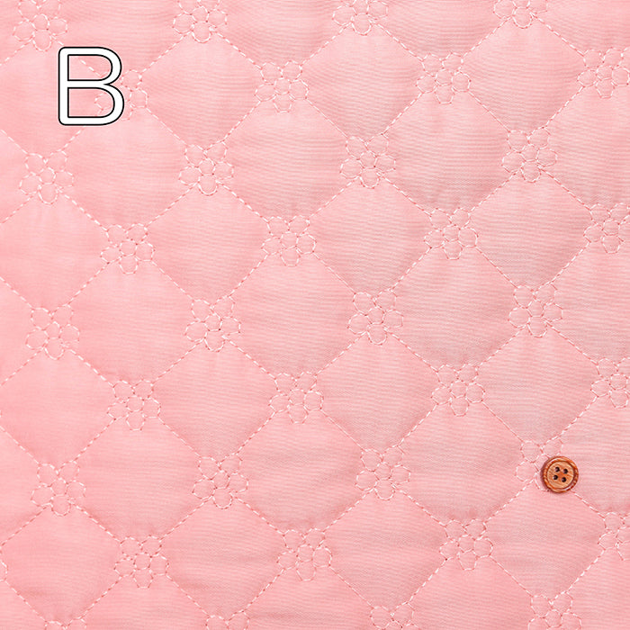 Made in China - Polyester Quilted Fabric - Flower - nomura tailor