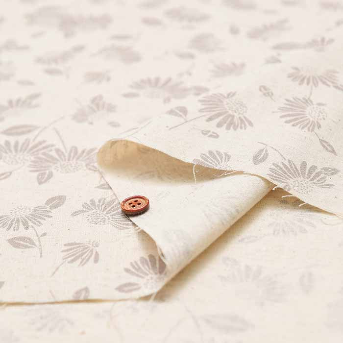C/L muslin Printed Fabric - Chamomile - nomura tailor