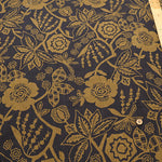 Cotton Takashima Crepe Printed Fabric - Flower - nomura tailor
