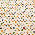 Cotton Scare Printed Fabric - Wanko-da-Wa Coin Purse - nomura tailor