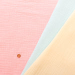 Made in China Poko Poko Cotton Double Gauze Fabric - Plain - nomura tailor