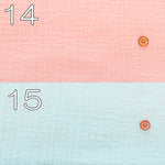 Made in China Poko Poko Cotton Double Gauze Fabric - Plain - nomura tailor