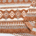 Polyester Jacquard Boa Fabric - Ethnic - nomura tailor