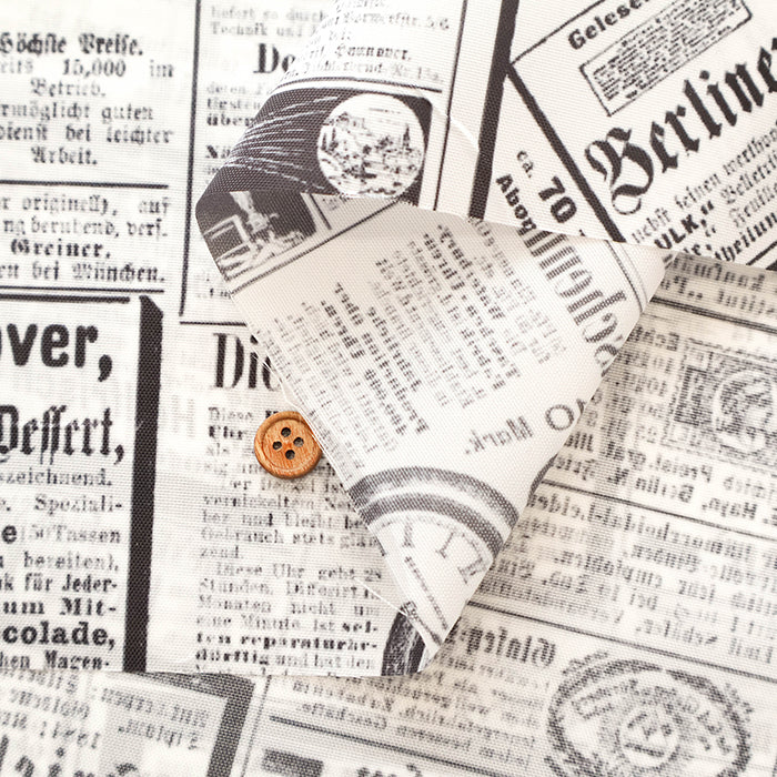 Made in China Water Repellent Polyester Oxford Fabric - News Paper - nomura tailor