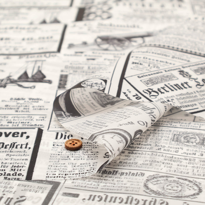 Made in China Water Repellent Polyester Oxford Fabric - News Paper - nomura tailor