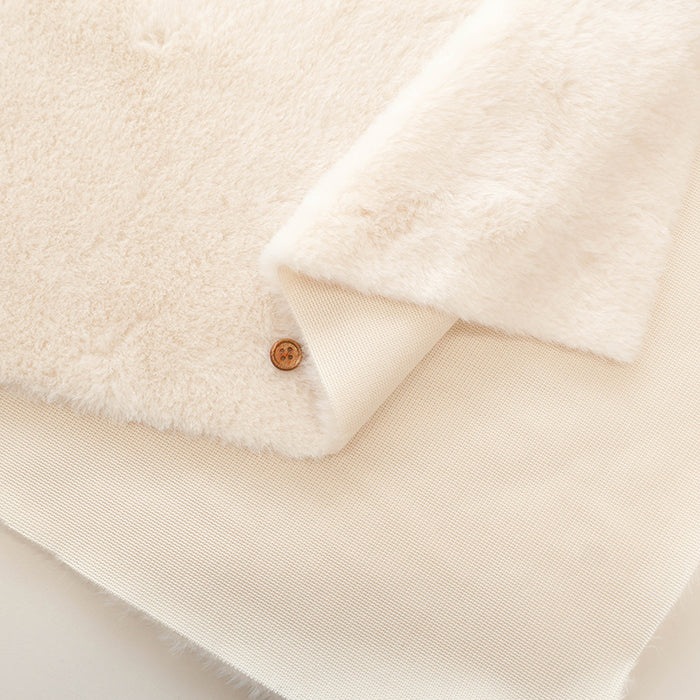 Made in China Polyester Fluffy Rabbit Boa Fabric - Plain - nomura tailor