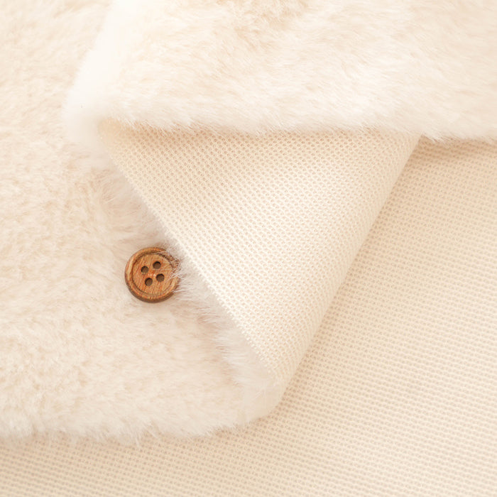 Made in China Polyester Fluffy Rabbit Boa Fabric - Plain - nomura tailor