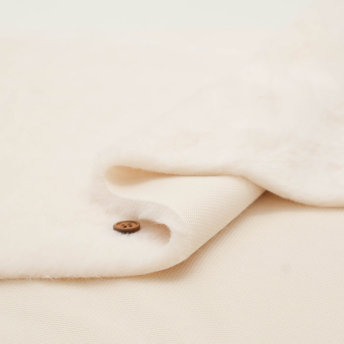 Made in China Polyester Fluffy Rabbit Boa Fabric - Plain - nomura tailor