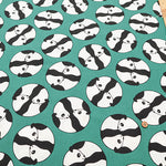 Cotton Muslin printed Fabric - Panda - nomura tailor
