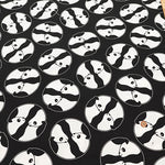 Cotton Muslin printed Fabric - Panda - nomura tailor