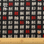 Cotton Scare Printed Fabric - Fish Radicals - nomura tailor