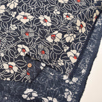 Cotton Irregular Yarn Cross  Fabric - Camellia - nomura tailor