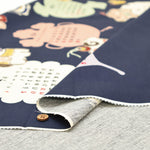 <Patterned Cut> 2026 Calendar - Zodiac Calendar (1 Pattern: Approx. 92cm × 60cm) - nomura tailor