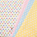 Cotton double gauze printed fabric Cat Face - nomura tailor