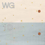 Cotton Double Gauze Printed Fabric - Lame Star - nomura tailor