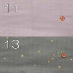 Cotton Double Gauze Printed Fabric - Lame Star - nomura tailor