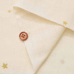 Cotton Double Gauze Printed Fabric - Lame Star - nomura tailor