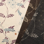 Cotton Southern Cross  Fabric - Discharge Printing - Grape - nomura tailor