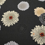 Cotton Southern Cross Fabric Discharge Printing - Ori-Ji Chrysanthemum Pattern - nomura tailor