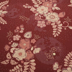 Cotton Southern Cross Fabric Discharge Printing - Tsujigahana Shibori-Style Pattern - nomura tailor