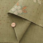 Cotton Southern Cross Fabric Discharge Printing - Tsujigahana Shibori-Style Pattern - nomura tailor