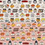 Cotton Canvas Printed Fabric - Character Cat - nomura tailor