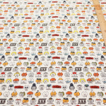 Cotton Canvas Printed Fabric - Character Cat - nomura tailor