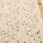 C/L Muslin Print Fabric - Penguin - nomura tailor