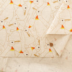 C/L Muslin Print Fabric - Penguin - nomura tailor