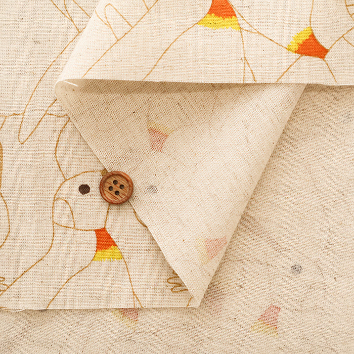 C/L Muslin Print Fabric - Penguin - nomura tailor