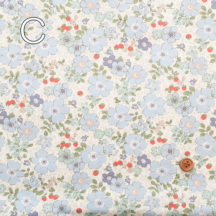 Cotton Broad Fabric - Flower - nomura tailor