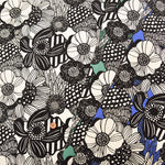 Cotton Corduroy Printed Fabric - Art Flower - nomura tailor