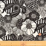 Cotton Corduroy Printed Fabric - Art Flower - nomura tailor