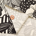 Cotton Corduroy Printed Fabric - Art Flower - nomura tailor