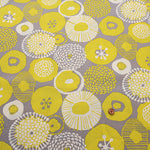 Water repellent Nylon Taffeta Fabric - Ink Blue Flowers - nomura tailor