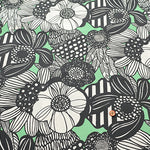 Water repellent Nylon Taffeta Fabric - Art Flower - nomura tailor
