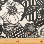 Water repellent Nylon Taffeta Fabric - Art Flower - nomura tailor