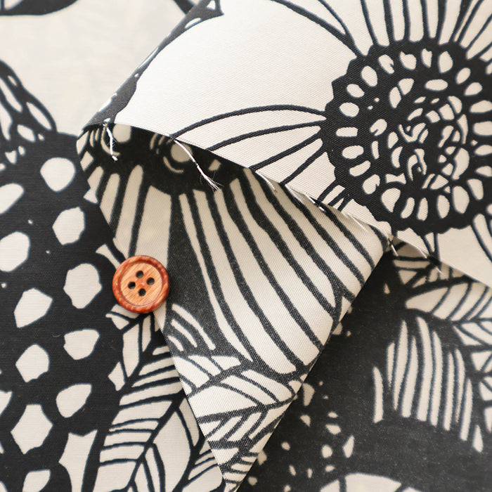 Water repellent Nylon Taffeta Fabric - Art Flower - nomura tailor
