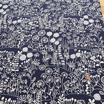 Cotton Shirt Cord Printed Fabric - Wildflowers - nomura tailor